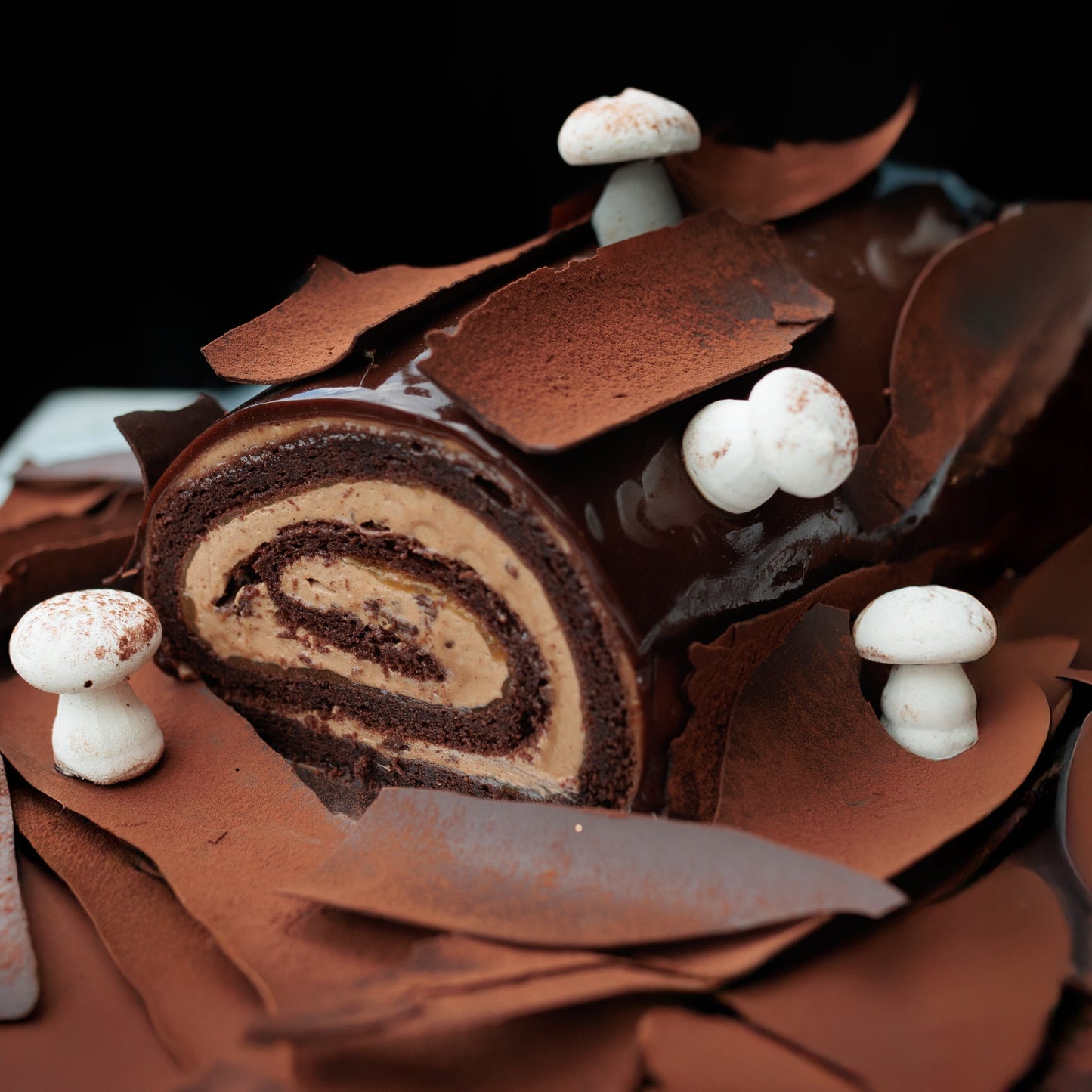 CHOCOLATE & ORANGE LOG